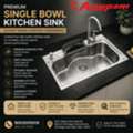 INR 16990,  Stainless Steel Single Bowl Kitchen Sink
