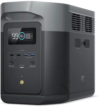 Al Murabba, Appliances, SAR 6000,  ECHOFLOW Portable Power Station Delta 2 Max With Solar Panel