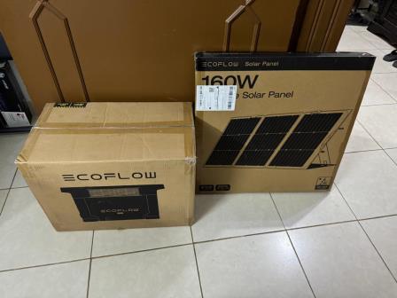 Al Murabba, Appliances, SAR 6000,  ECHOFLOW Portable Power Station Delta 2 Max With Solar Panel