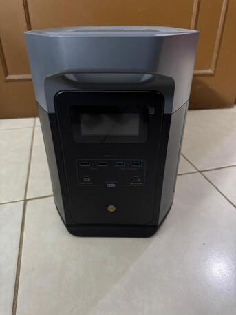 Al Murabba, Appliances, SAR 6000,  ECHOFLOW Portable Power Station Delta 2 Max With Solar Panel