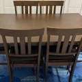 SAR 1000,  Dining Table (Walnut) 6 Seater From Home Center / Like New