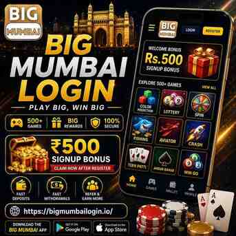 Mumbai, Business, Big Mumbai Login 2026: Enjoy 500+ Games & Exclusive Welcome Bonus