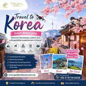 Kuala Lumpur, Travel, Travel To Korea From Malaysia | Golden Deluxe Travel
