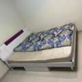 SAR 280,  Queen Size Bed With Mattress