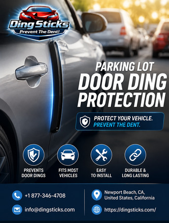 New York, Auto Parts, Smart Parking Lot Door Ding Protection For Everyday Drivers