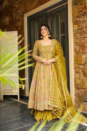 Jaipur, Clothing & Accessories, INR 12000,  Buy Idaho Golden Dori Heavy Suit Set
