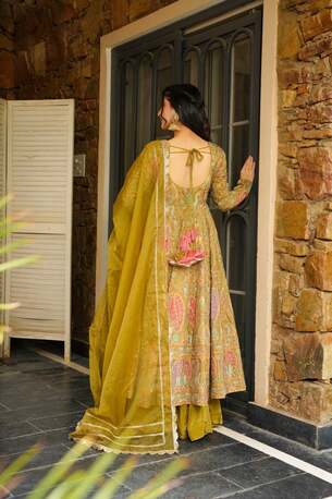 Jaipur, Clothing & Accessories, INR 12000,  Buy Idaho Golden Dori Heavy Suit Set