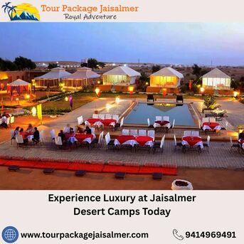Mumbai, Travel, Experience Luxury At Jaisalmer Desert Camps Today