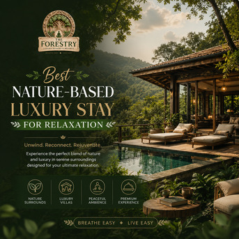 New Delhi, Holiday/Vacation Rentals, Best Nature-Based Luxury Stay For Relaxation - The Forestry