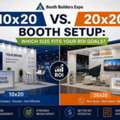 Custom Trade Show Booth Design Las Vegas | 10x20 Vs. 20x20 Booth Setup.