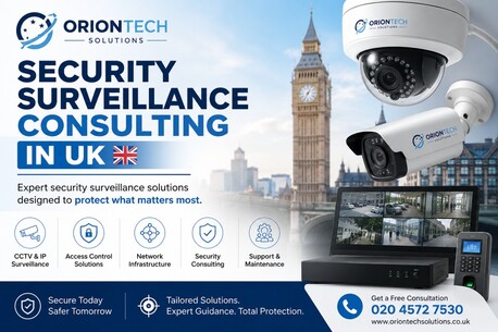 London, Computer, Security Surveillance Consulting In UK &ndash; OrionTech Solutions