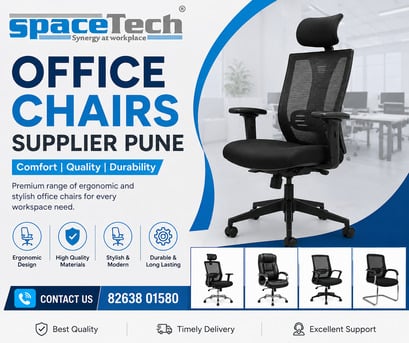Pune, Construction, Office Chairs Supplier Pune | Contact Us @ 82638 01580
