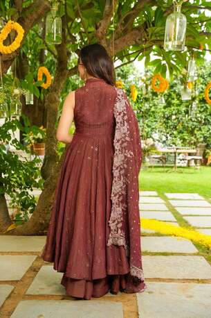 Jaipur, Clothing & Accessories, INR 8000,  Buy Idaho Gaurika Shimmer Crushed Tissue Suit Set