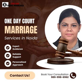 Noida, Legal, One Day Court Marriage Services In Noida