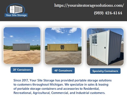 New York, Heavy Equipment, Weather-resistant Commercial Container Storage Units In Michigan