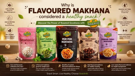 Mumbai, Food, INR 100,  What Are The Benefits Of Flavoured Makhana