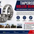 High-Performance Tapered Roller Bearings For Industrial Machinery