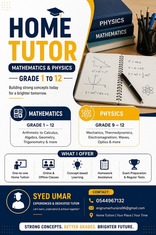 Riyadh, Job Seekers, Home Tutor