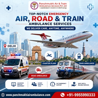 New Delhi, Health, Transport Sick People To Other Cities Using Panchmukhi Air Ambulance Service In Delhi