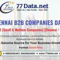 Verified 66000+ Chennai SME Companies List With Free Sample Data