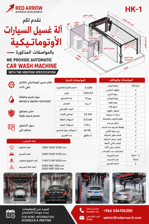 Khobar, Business Partners, Looking For Investment In AUTOMATIC CARWASH MACHINE PROJECT