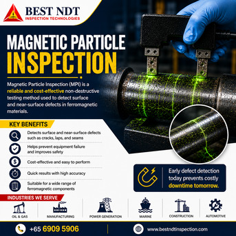 Singapore, Business, Professional Magnetic Particle Inspection Services