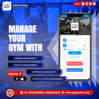 Jaipur, Mobile Apps, Gogym4u Gym Management App For Modern Fitness Businesses