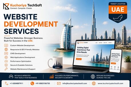 Dubai, Web Design & Development, Custom Website Development Services In UAE For Startups & Growing Businesses