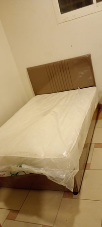 Al Badiah, Furniture, SAR 320,  Twin Size Bed Frame And Mattress