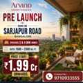 INR 19900000,  3 BR,  1500 Sq. Feet,  Arvind Sarjapur Road: High-Rise Living With Scenic Views