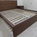 SAR 1500,  Ikea Bed, Wardrobe, 2 Side Tables, Mirror Selling For Low Price Sar 1500 Khobar Shamalia