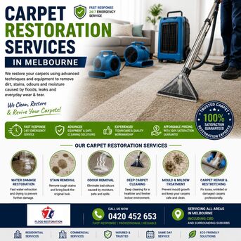 Melbourne, Cleaning, Carpet Restoration Services In Melbourne | Fast & Reliable