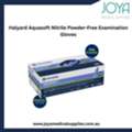 Halyard Aquasoft Nitrile Powder-Free Examination Gloves - Joya Medical Supplies