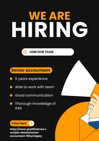 Amman, Jobs, Senior Accountant