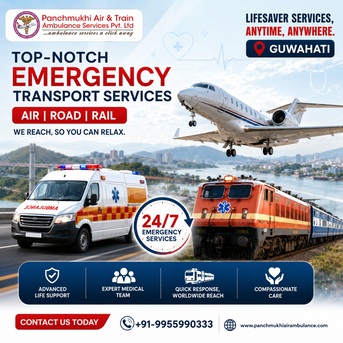 Mumbai, Health, Now, The Panchmukhi Air Ambulance Service In Guwahati Offer Easy Transfers