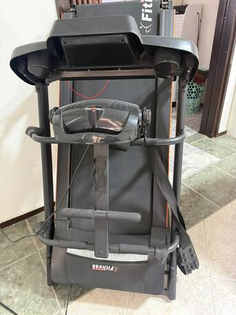 Dammam, Health & Beauty Items, SAR 750,  World Fitness Motorized Folding Treadmill &ndash; Excellent Condition