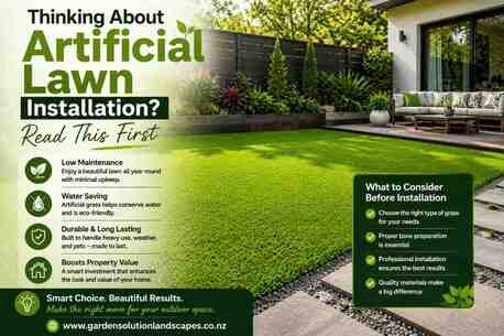 Auckland, Farm/Garden, Thinking About Artificial Lawn Installation? Read This First