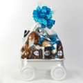 USD 150,  Baby Gift Wagon Filled With Kr&ouml;n Chocolate