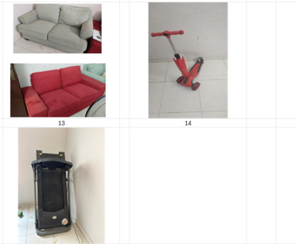 Jeddah, Household Items, SAR 5715,  Household Items For Sale In Good Condition &ndash; Furniture, Appliances, Sofa, Treadmill, Print