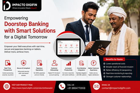 Algiers, Financial, Ambassador Banking & Doorstep Banking Solutions | Impacto Digifin