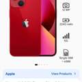 SAR 2100,  Iphone 13 Sealed Box | Red Edition | 512 GB