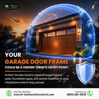 New York, Pest Control, Your Garage Door Frame Could Be A Hidden Termite Entry Point