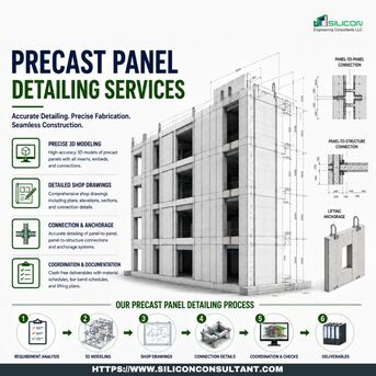 San José, Construction, Get The Best Precast Panel Detailing Services San Diego For AEC Projects, USA