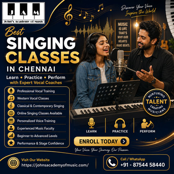 Chennai, Training, Best Singing Classes In Chennai? Join John