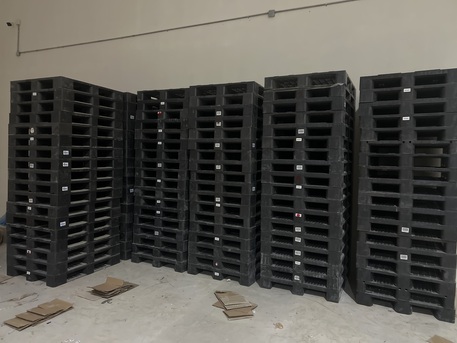 Riyadh, Materials, SAR 45,  Pallets Plastic Heavy Qty 500 Kgs Capacity