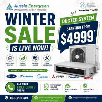 Sydney, Electronics, AUD 1499,  ❄️ Winter Sale Is Live – Premium Ducted Systems From Just $4,999! ❄️*