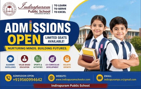 Ghaziabad, Education, Admissions Open &ndash; Limited Seats Available | Indirapuram Public School
