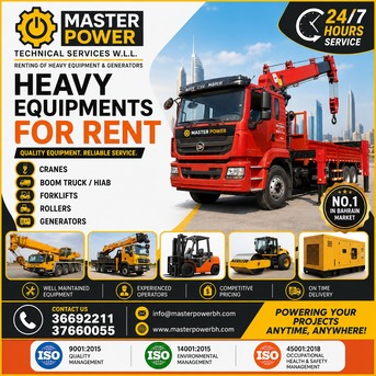 Manama, Construction, Crane And Hiab Available For Rent Daily/Monthly