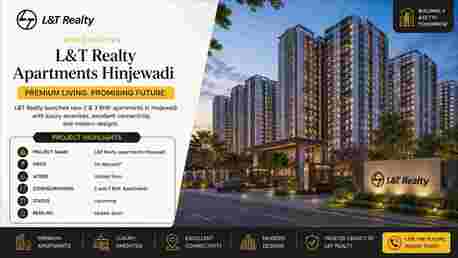 Mumbai, Real Estate, L&T Realty Hinjewadi: Upcoming 2 & 3 BHK Apartments