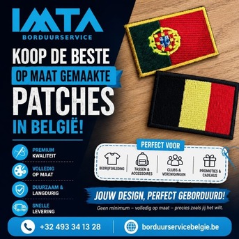 Antwerp, Clothing & Accessories, Koop De Beste Op Maat Gemaakte Patches In Belgi&euml;!